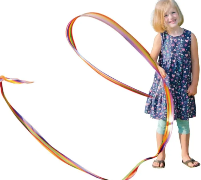 Gymnastikband mit Stab