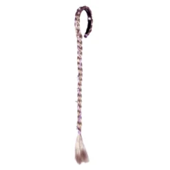 Haarreif mit Zopf, blond