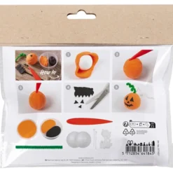Halloween Bastelset Mini - Kürbis