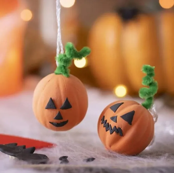 Halloween Bastelset Mini - Kürbis