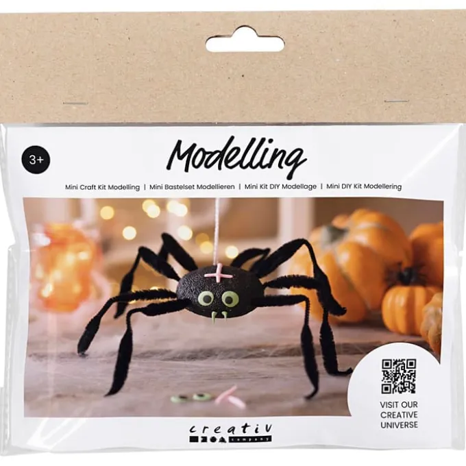 Halloween Bastelset Mini - Spinne