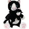 Hand- & Fingerpuppe - Katzenmama und Kätzchen