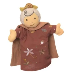 Handpuppe Königin, braun (30 cm)