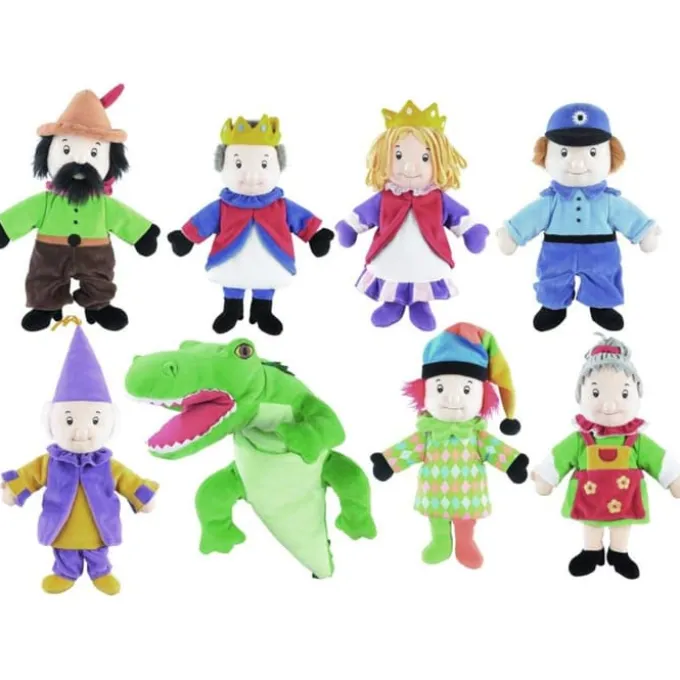 Handpuppe - Set mit 8 Stk.