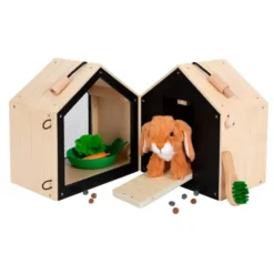 Hasenstall mit Auslauf