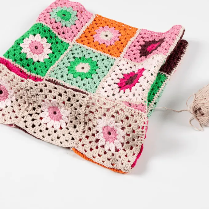 Häkeln - Mach eine Tasche aus Granny Squares
