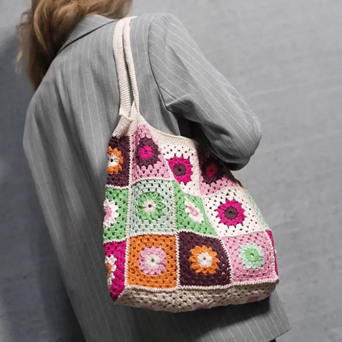 Häkeln - Mach eine Tasche aus Granny Squares
