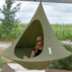 Hängehöhle Ø180 cm – Khaki
