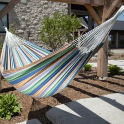 Hängematte doppelt (Baumwolle) – Retro