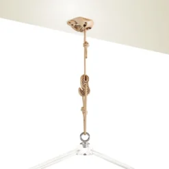 Hängesessel-Montageset – Decke, Beige