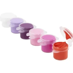 Hobbyfarben - lila/pink, 6 x 5 ml