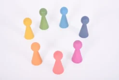 Holzfiguren - Regenbogen, 7 Stk.