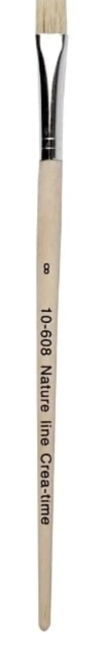 Holzpinsel Nature Line, flach (12 Stk)