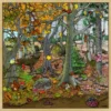 Holzpuzzle mit 64 Teilen - Herbst