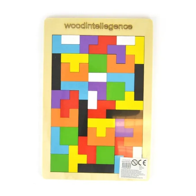 Holzpuzzle Tetris