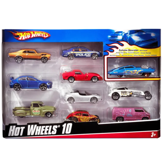 Hot Wheels Autos (zufällige), 10 Stk.