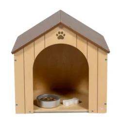 Hundehütte inkl. Futternapf & Hundefutter