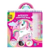 3-in-1 Aktivitäts-Malbuch - Einhorn