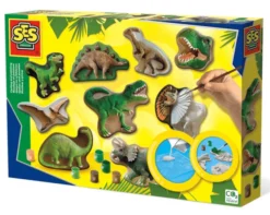 3-in-1 Gießen und Anmalen - Dinos, 9 Stk.