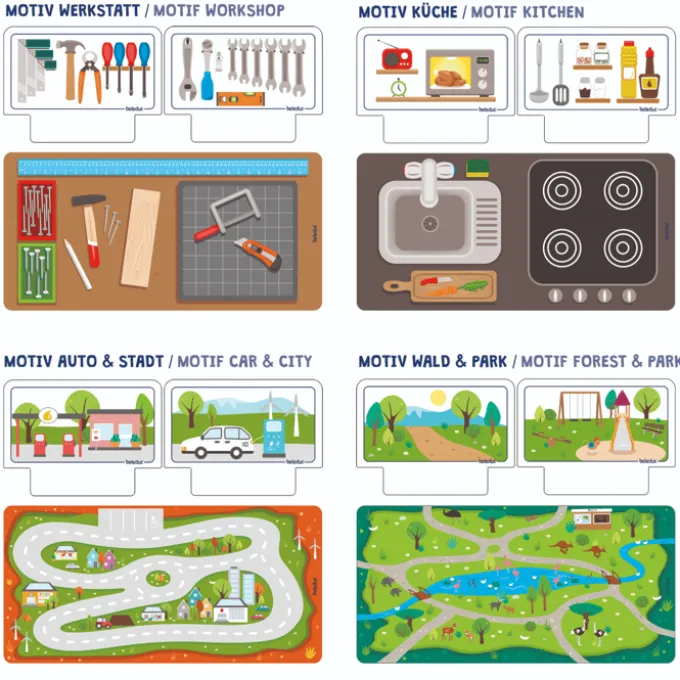4-in-1 Multispieltisch