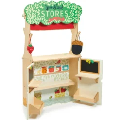 2-in-1 Puppentheater und Kaufladen