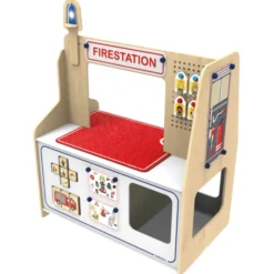 2-in-1 Spielstation – Feuerwache & Polizeistation
