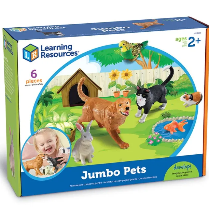 Jumbo Haustiere, 6 Stk.