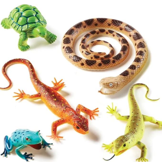 Jumbo Reptilien & Amphibien, 6 Stk.