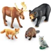 Jumbo Waldtiere, 6 Stk.