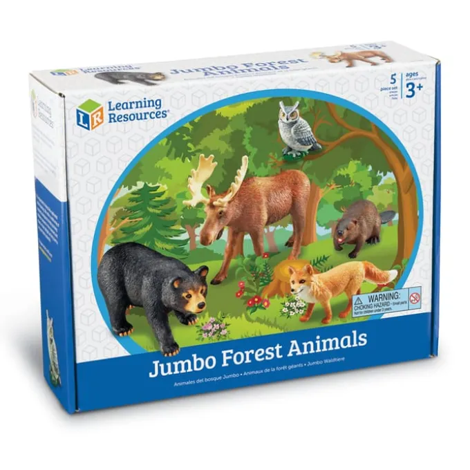 Jumbo Waldtiere, 6 Stk.