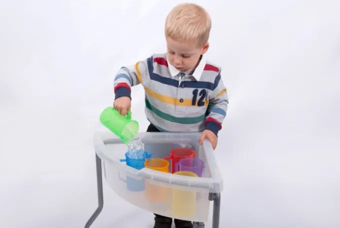 Kannen - farbig transparent, 6 Stk.