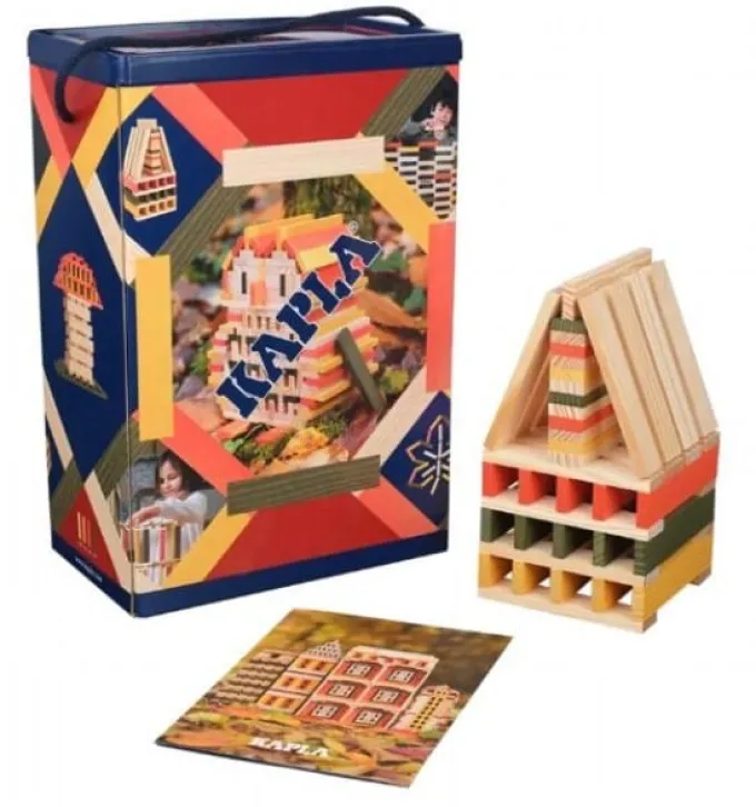 KAPLA Holzbausteine, 200 Stk - Herbst