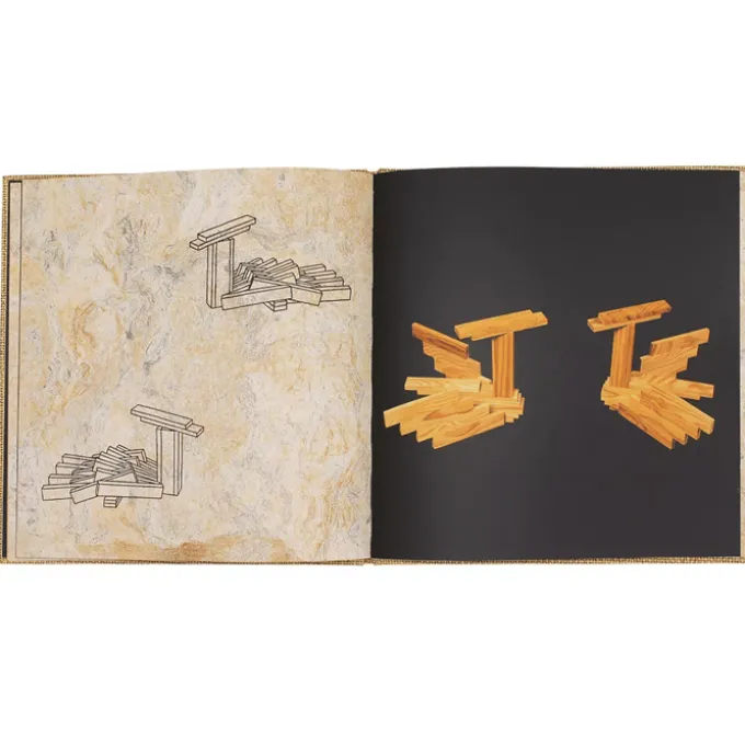 KAPLA Inspirationsbuch - Beige, Tiere(Anfänger)