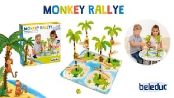 Kinderspiel - Monkey Rallye