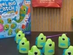 Kinderspiel - Wer fängt den größten Fisch?