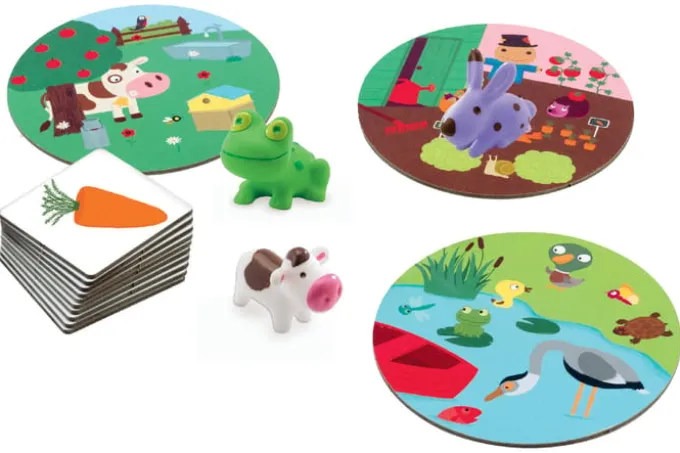 Kinderspiel – Wer wohnt wo?