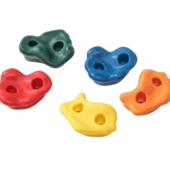 Klettergriffe in Plastik, 5 Stk.