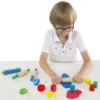 Knetgummi mit Werkzeug - Holz