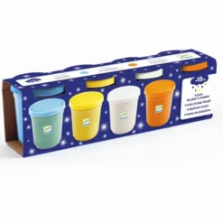 Knetmasse – 4 x 140 g – Glitzer