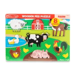 Knopfpuzzle aus Holz