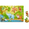 Knopfpuzzle mit Sound - Dschungeltiere
