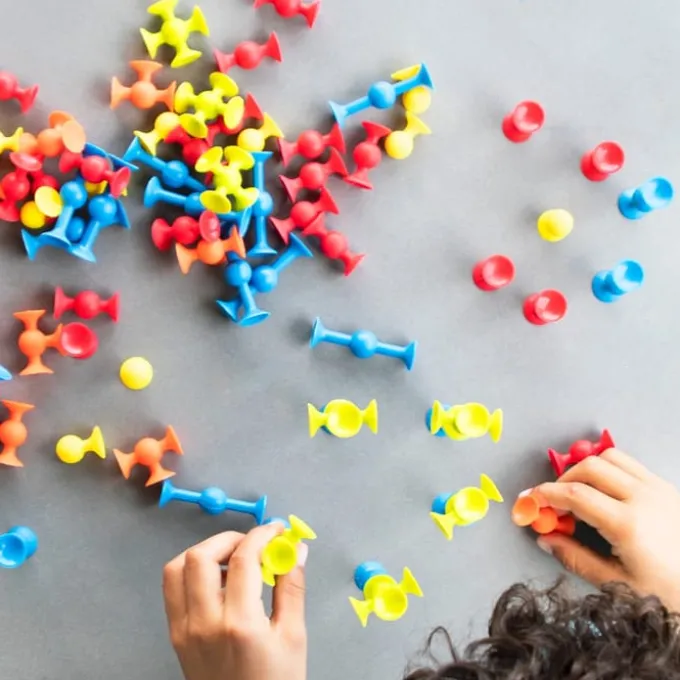 Konstruktionsspielzeug Squigz mini - 75 Teile