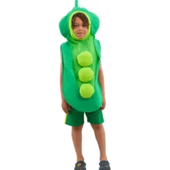 Kostüm - Erbsenschote (3-7 Jahre)