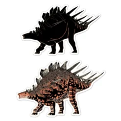 Kratz-Sticker - Dinosaurier, 4 Stk.