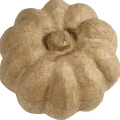Kürbis aus Pappmaschee - Ø 16 cm
