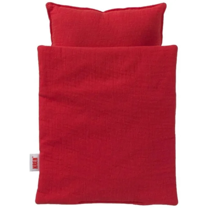 KREA Puppendecke & Kissen – Rot