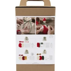 Kreativer Adventskalender - Filzen - 4 Stk.