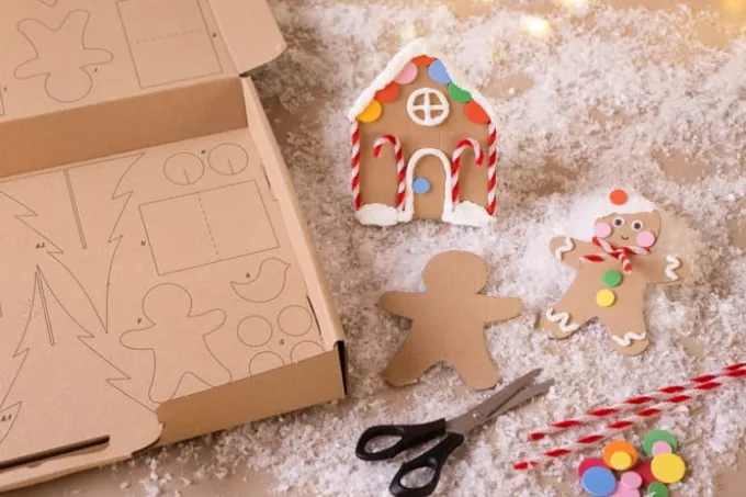 Kreativset Adventskalender - Recycling