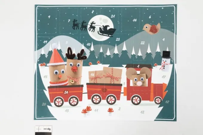 Kreativset Adventskalender - Recycling