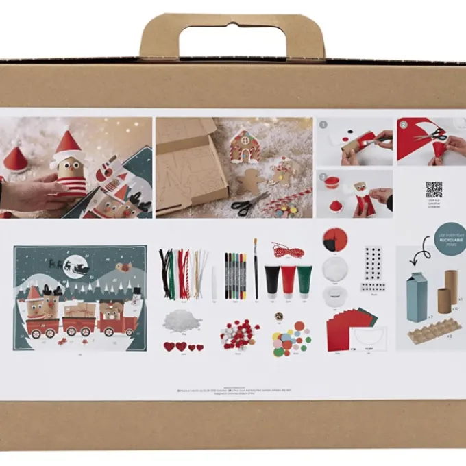 Kreativset Adventskalender - Recycling
